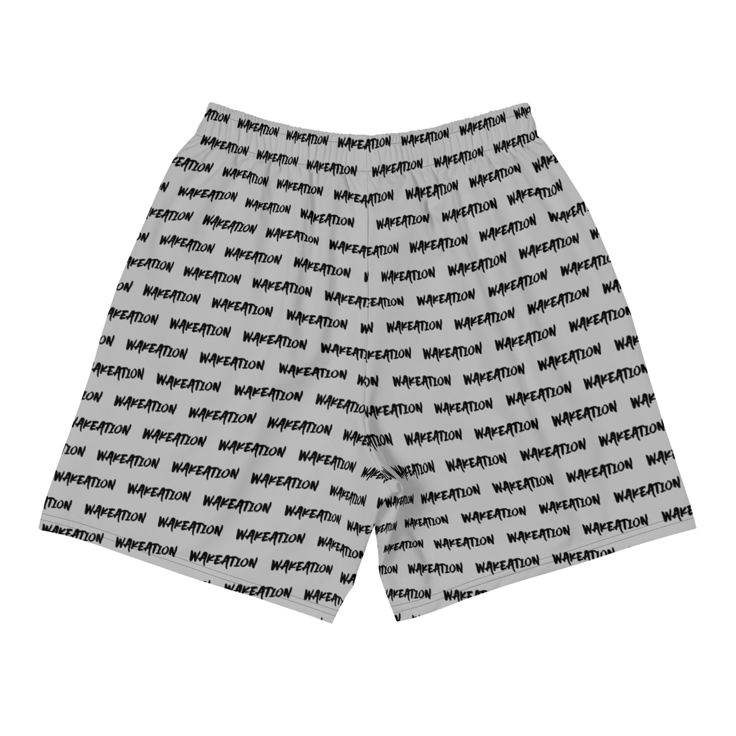 WAKEATION "All Over Grey" Lange Unisex Shorts/ Badehose