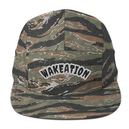 WAKEATION "Creature Camo" Five-Panel-Cap