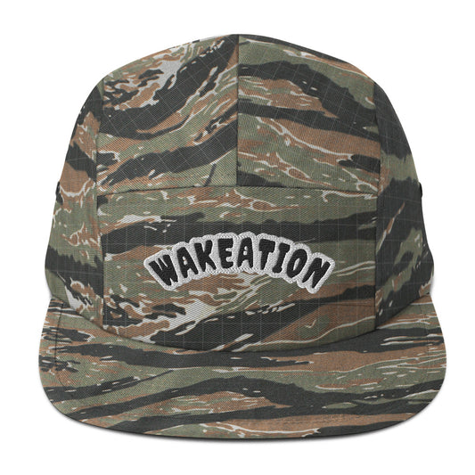 WAKEATION "Creature Camo" Five-Panel-Cap