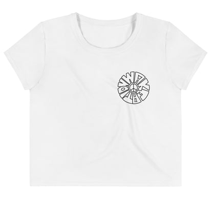 WAKEATION "Peace Circle" Crop-Top