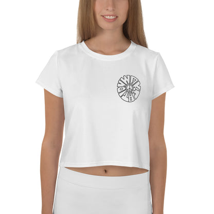WAKEATION "Peace Circle" Crop-Top
