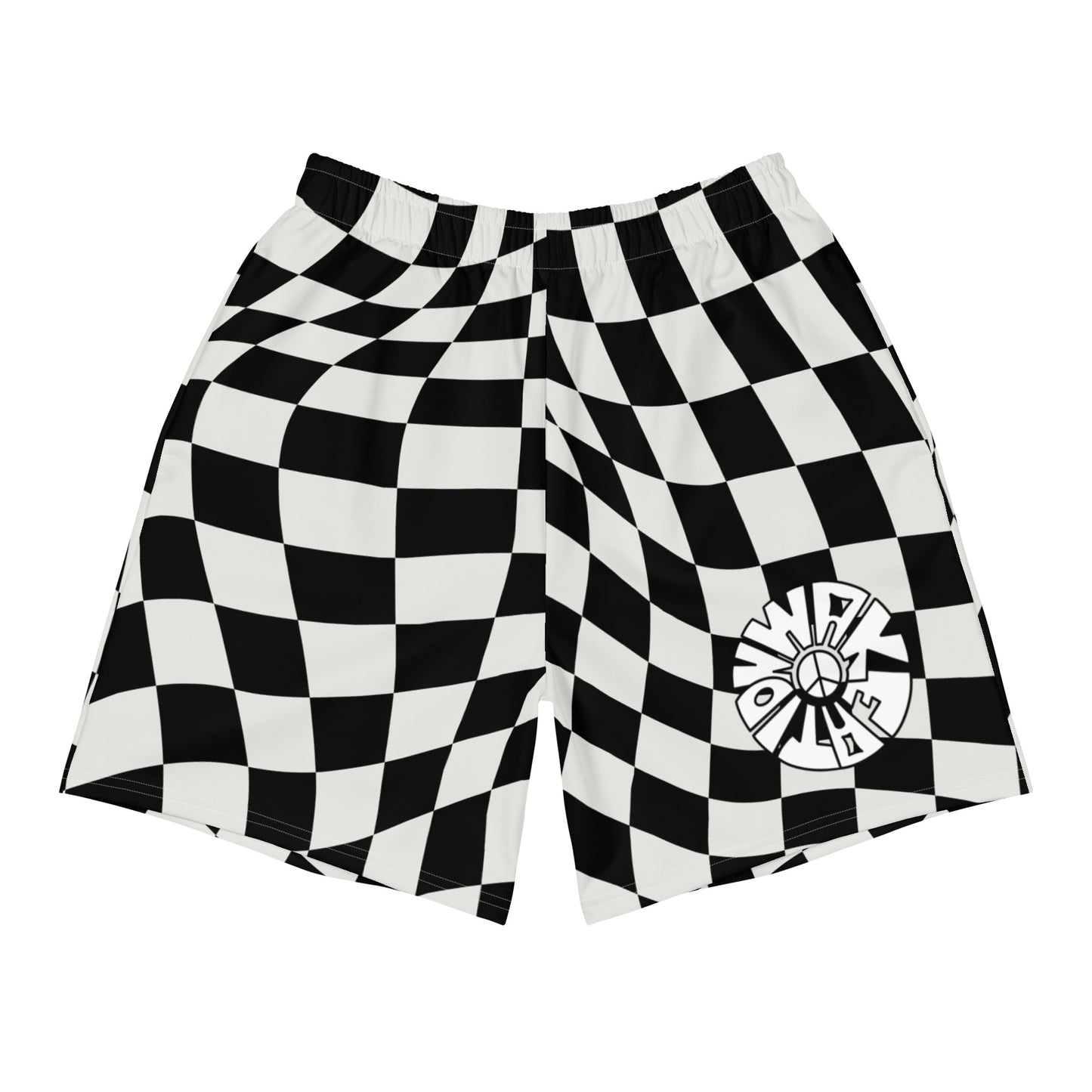 WAKEATION "Trippy Chess" Lange Unisex Shorts/ Badehose