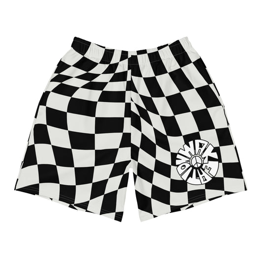 WAKEATION "Trippy Chess" Lange Unisex Shorts/ Badehose