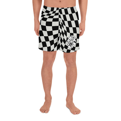 WAKEATION "Trippy Chess" Lange Unisex Shorts/ Badehose