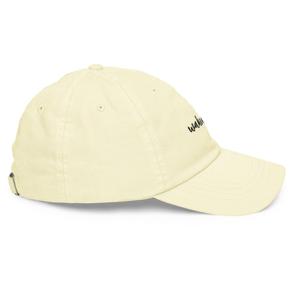 WAKEATION "Script" Pastel Cap