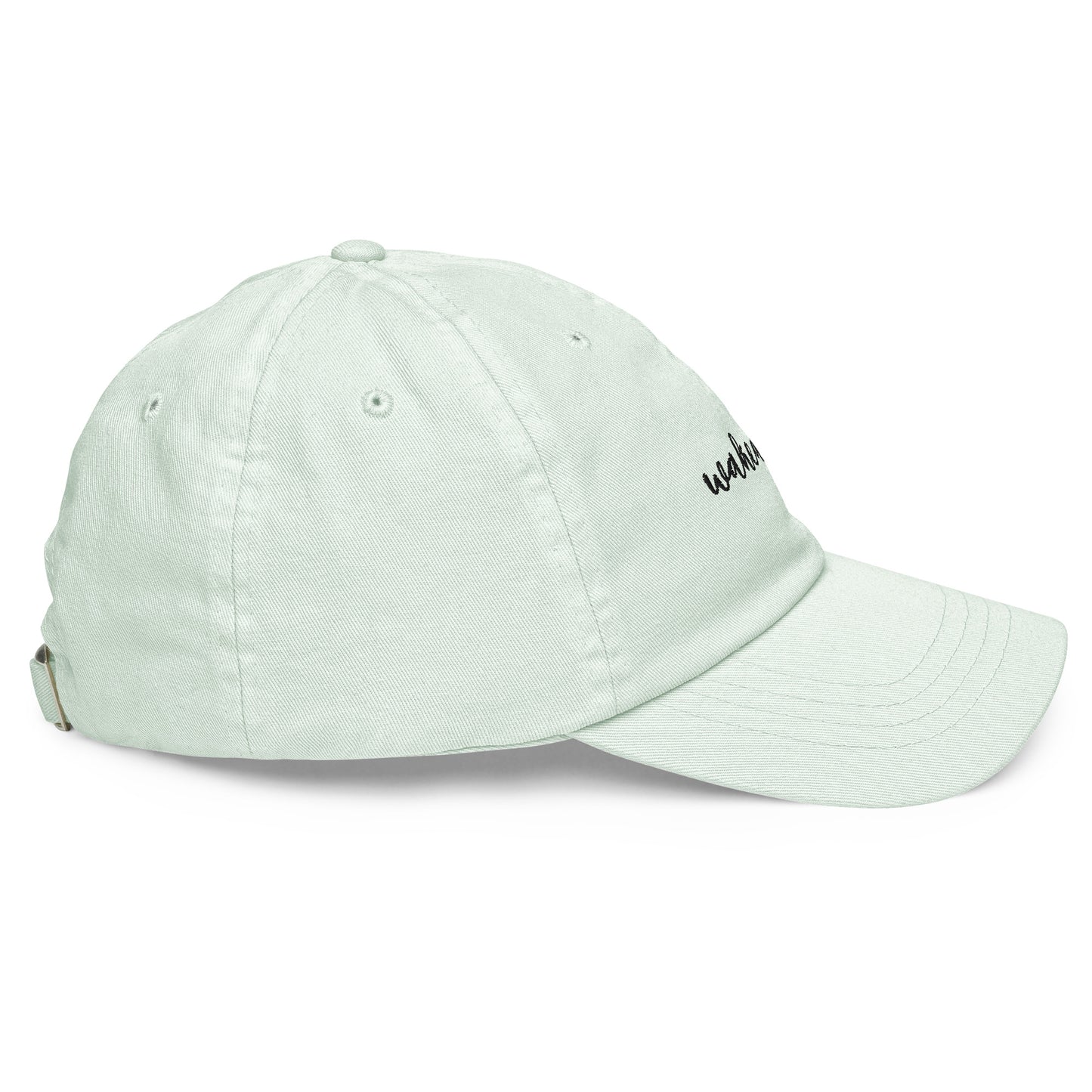 WAKEATION "Script" Pastel Cap