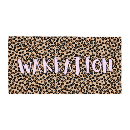 WAKEATION "Leo Deluxe" Handtuch
