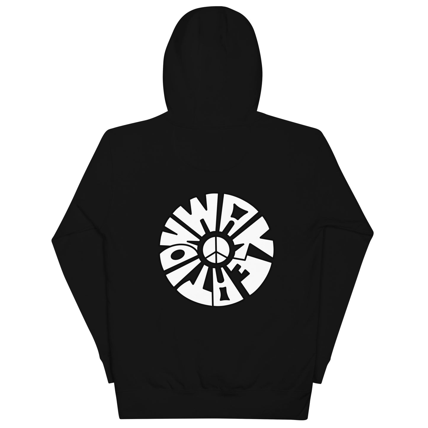 WAKEATION "Peace Circle" Unisex- Kapuzenpullover
