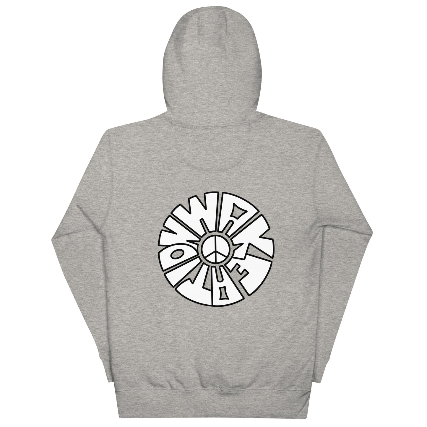 WAKEATION "Peace Circle" Unisex- Kapuzenpullover