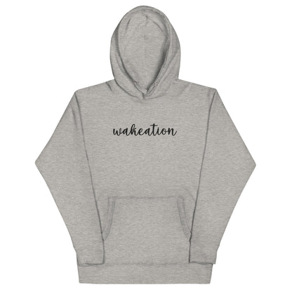 WAKEATION "Script Embroidery" Unisex- Kapuzenpullover