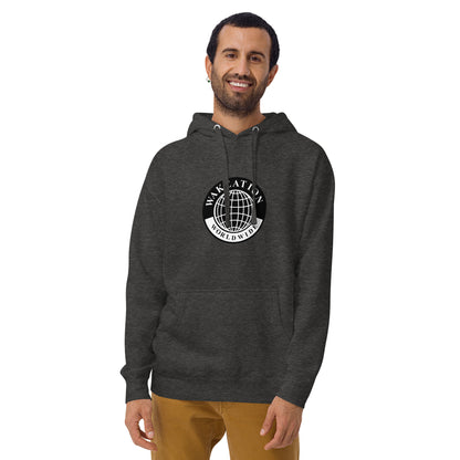 WAKEATION "Worldwide" Unisex-Kapuzenpullover
