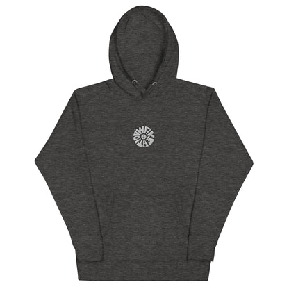 WAKEATION "Peace Circle Embroidery" Unisex- Kapuzenpullover