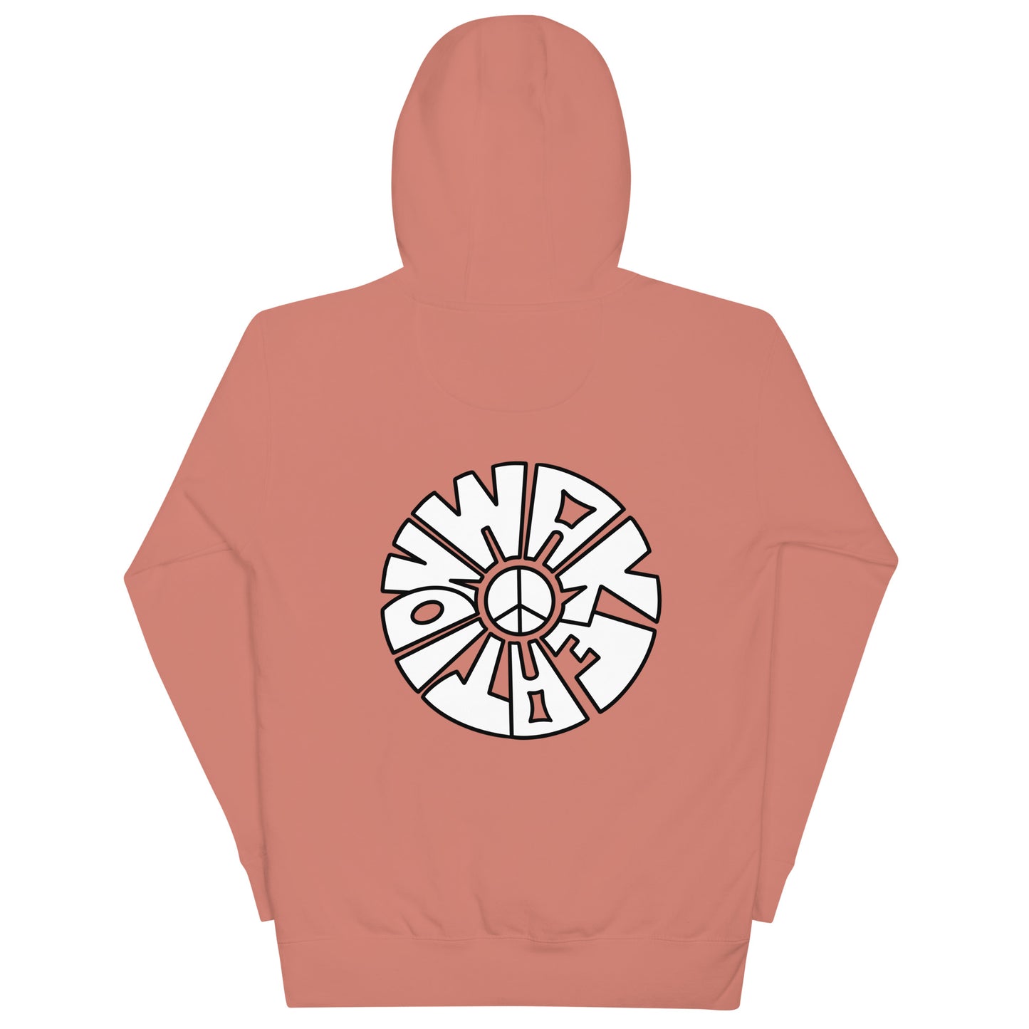 WAKEATION "Peace Circle" Unisex- Kapuzenpullover