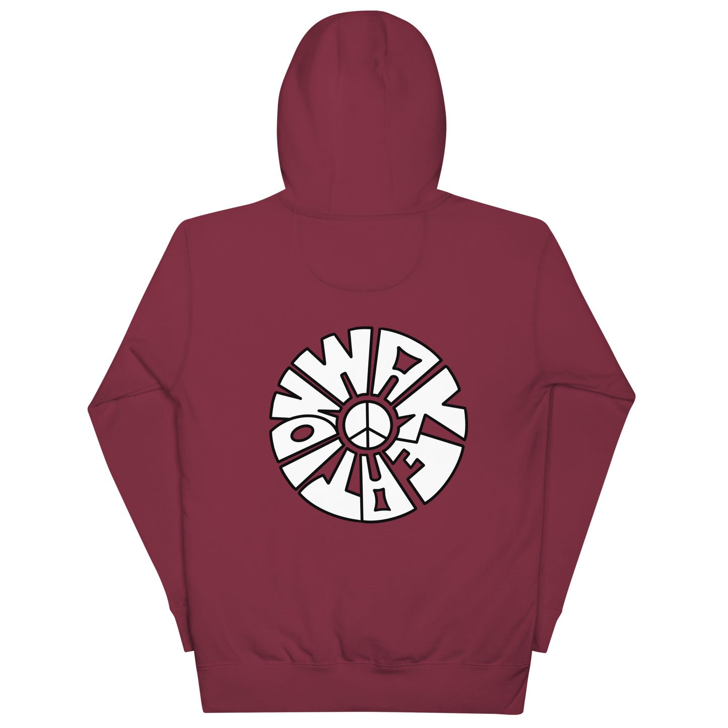 WAKEATION "Peace Circle" Unisex- Kapuzenpullover