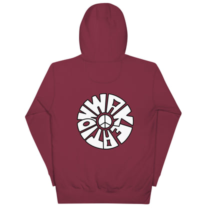 WAKEATION "Peace Circle" Unisex- Kapuzenpullover