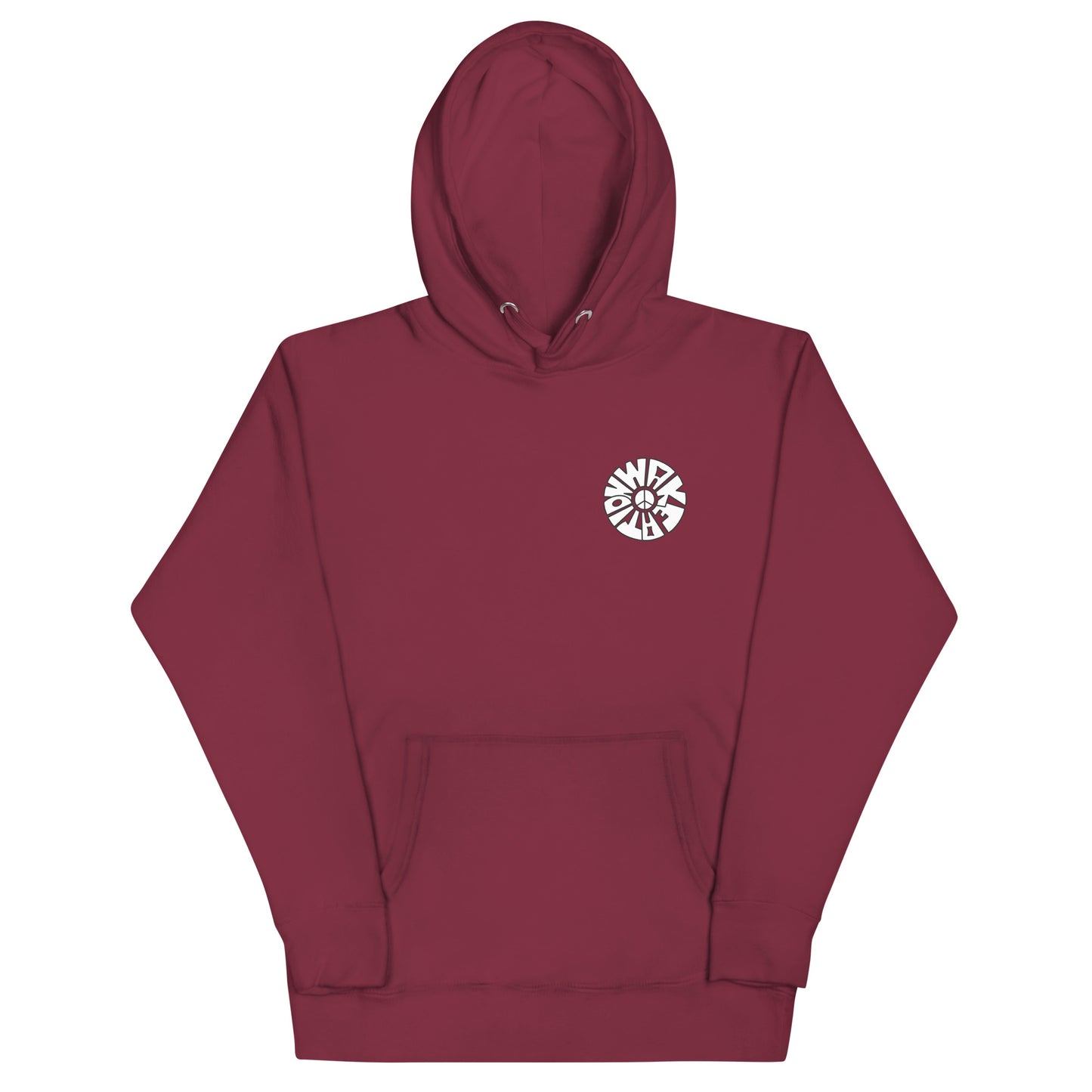 WAKEATION "Peace Circle" Unisex- Kapuzenpullover