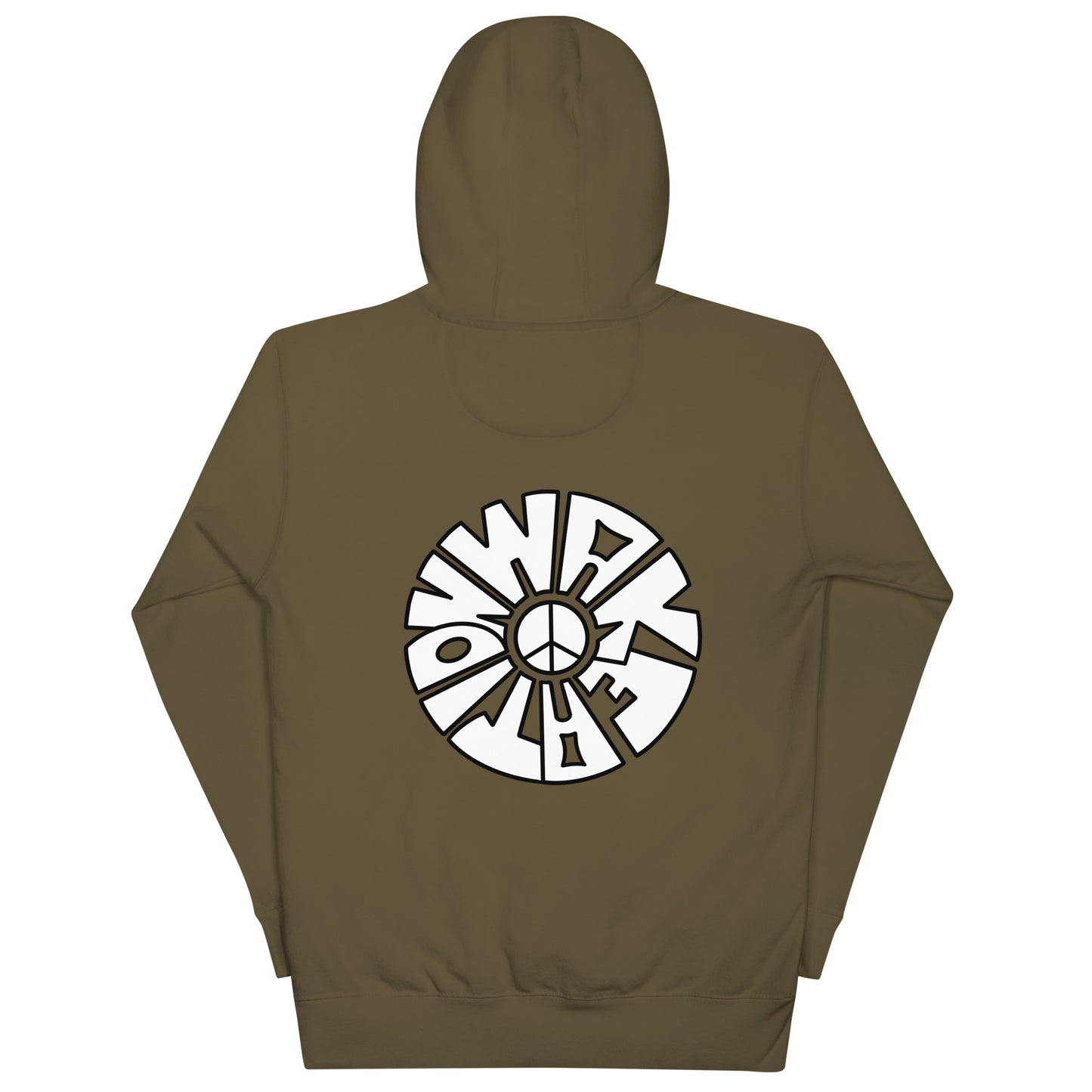 WAKEATION "Peace Circle" Unisex- Kapuzenpullover