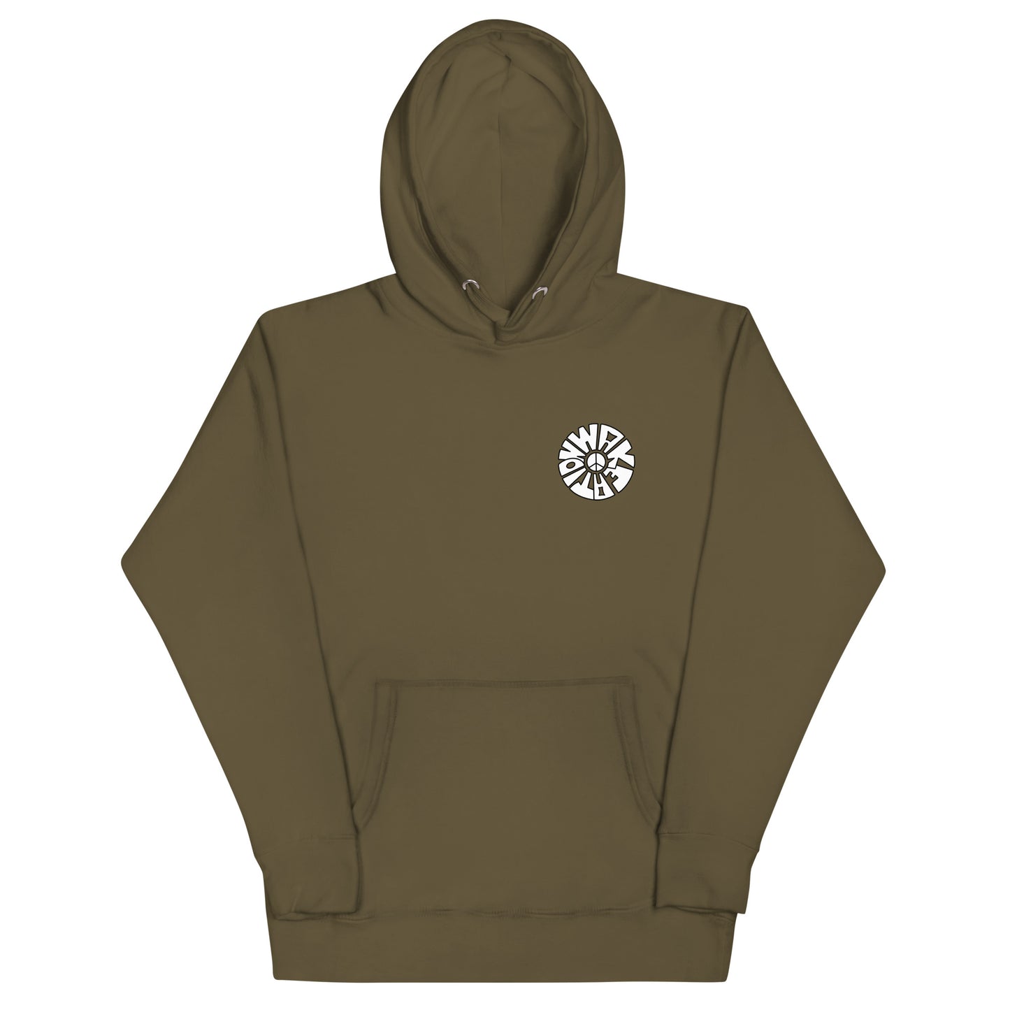 WAKEATION "Peace Circle" Unisex- Kapuzenpullover