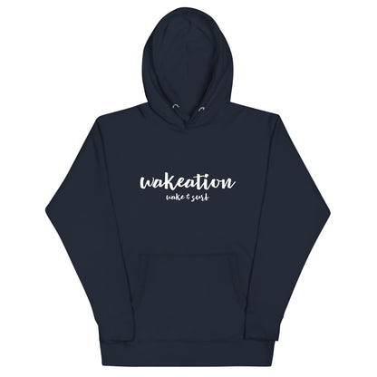 WAKEATION "Duck TV" Unisex-Kapuzenpullover