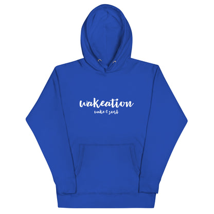 WAKEATION "Duck TV" Unisex-Kapuzenpullover